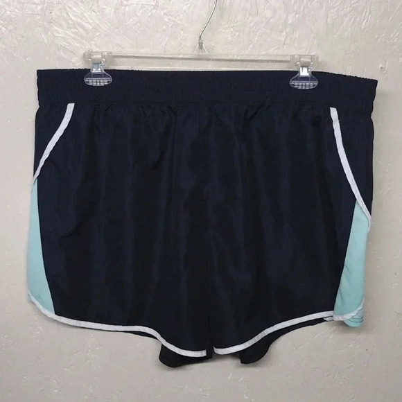 Zone Pro Black and Mint Green Blue Running Shorts - Picture 1 of 7